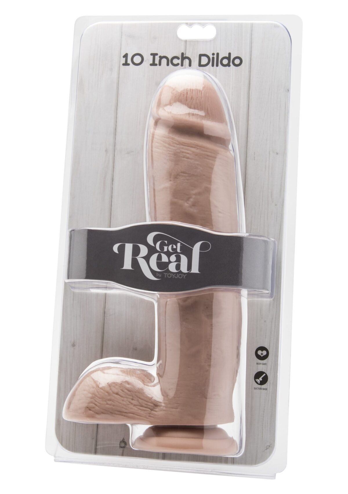 ToyJoy | 10" Dildo with Suction Cup | Nude