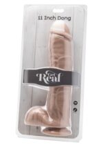 ToyJoy Dildo 11 inch with Balls | Skin