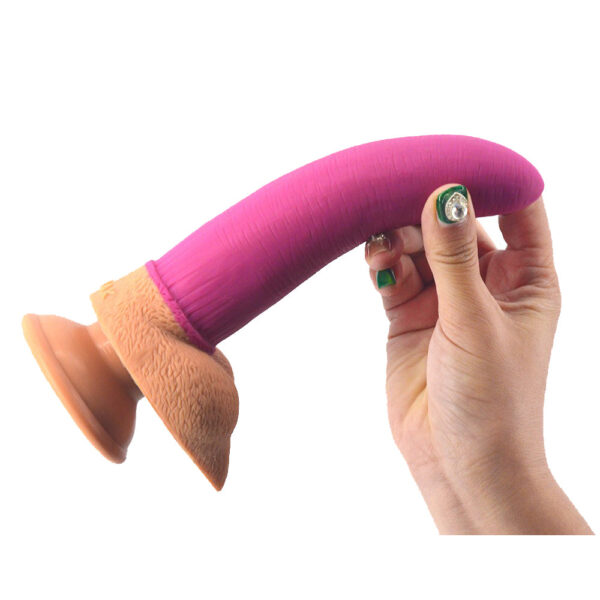 FAAK 2 Tone Dildo 7.8 " | Premium Silicone | Suction Cup | Super Flexi…