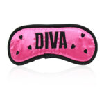 Diva | Pink Eye Mask | Heart Detail Eye Patch