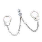 Fetish Unisex Bondage Chain 2 In 1 | Metal Handcuffs | Diament Anal P…