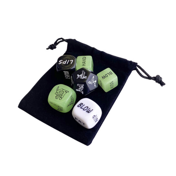 Erotic Glow In The Dark Dice | Buy Sex Toys Online | My Sex Shop