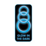 Enhancer | Stretchy Cock Ring | Blue Glow In The Dark