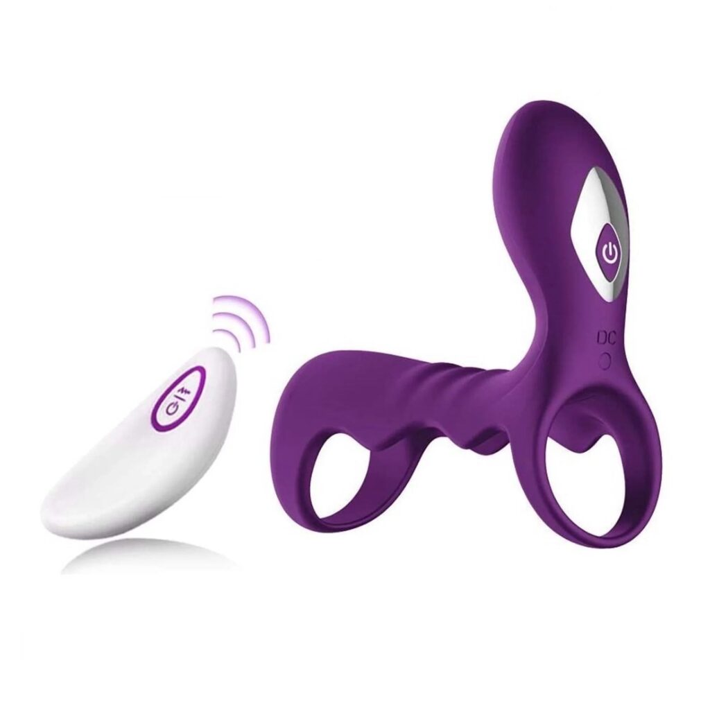 Wireless | Cock Ring | Massager Vibrator | Delay Ejaculation | For Couples |10 Modes