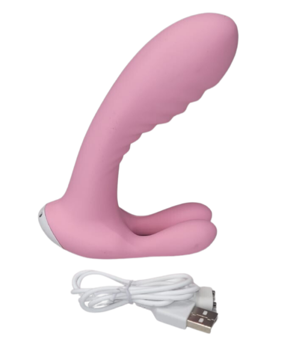 New York Heat Up Bunny 2 In One | Dual Motors | G Plus Vibrator | Curvy Clitoral Stimulator