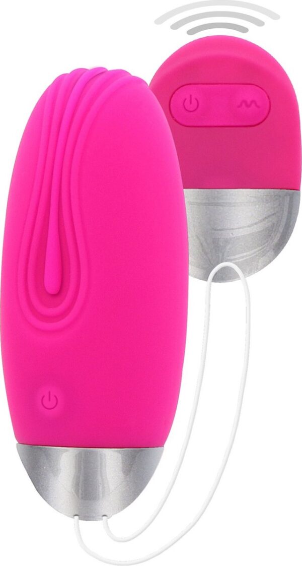 Pink Vibrating Egg | Remote Control | Silent | USB 7 Functions