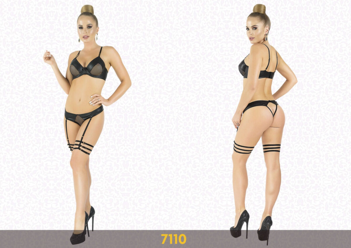 Elawin Lingerie | Stealing Hearts Latex Set