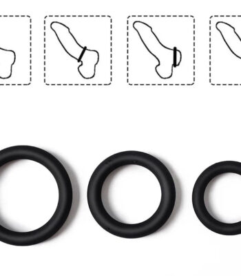 3 Pack Enhancer Combo | Silicone Cock Ring Set