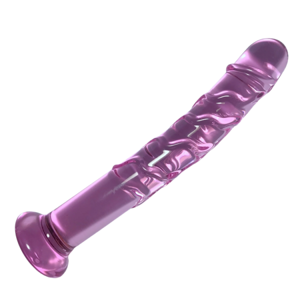 ICICLES Fetish Glass Dildo Super Slim Lux 7.5" | Fire & Ice | Light …