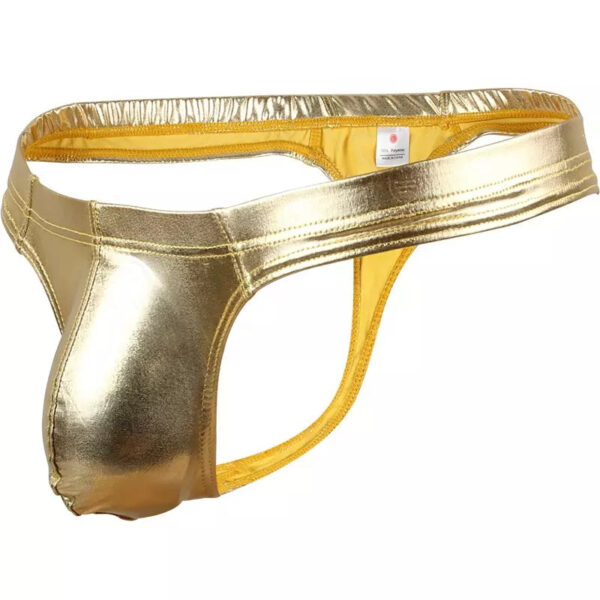 Come Closer Gold Metal Jock Strap