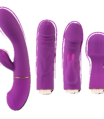 Come Closer Deluxe 4 in 1 Vibrator Set | Wand | Rabbit | G-spot | Clit…