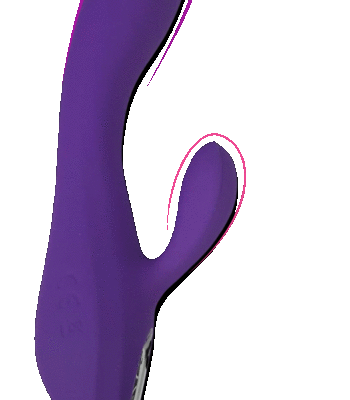 Lelos Purple Rabbit | 2 Motors Vibrator | 7 Modes | Medical Grade sil…