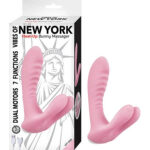 New York Heat Up Bunny 2 In One | Dual Motors | G Plus Vibrator | Curvy Clitoral Stimulator