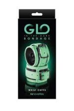 GLO BONDAGE WRIST CUFFS