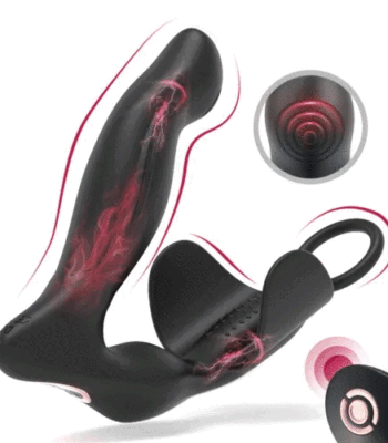 3 in 1 Testicle and Prostate Massager | USB | Remote Control