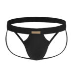 Karen Space Cotton Spandex Jockstrap | Stretch | Black | Airy Comfort