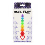 Anal Play | Rainbow | Hearts | Silicone