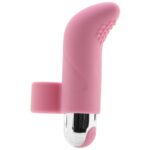 Silicone Rechargeable Finger Vibe | Pink