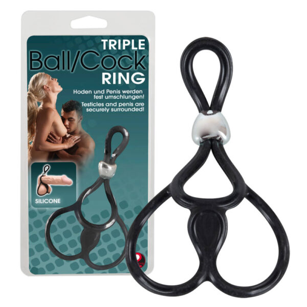 You2Toys | Triple Ball Cockring