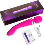 LODI | Dual Head | Magic Wand | Double Vibration| Waterproof |Pink