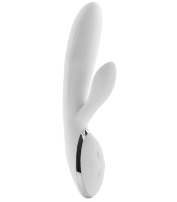 Rabbit Vibes Of New York 2 In One | Heat-up Mode | 9 " Silicone | Rechargeable