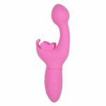 Rechargeable Butterfly Kiss | USB Rechargeable Silicone Vibrator | Pink