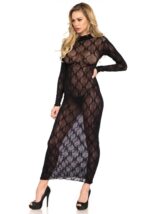 Leg Avenue Lace Long Sleeved Dress | One size