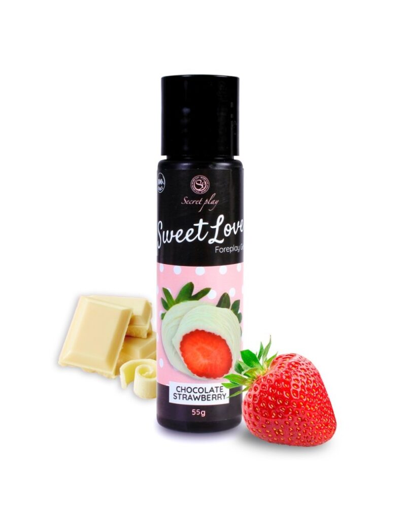 Secret Play Sweet Love - Foreplay Gel | Strawberries And White Chocolate