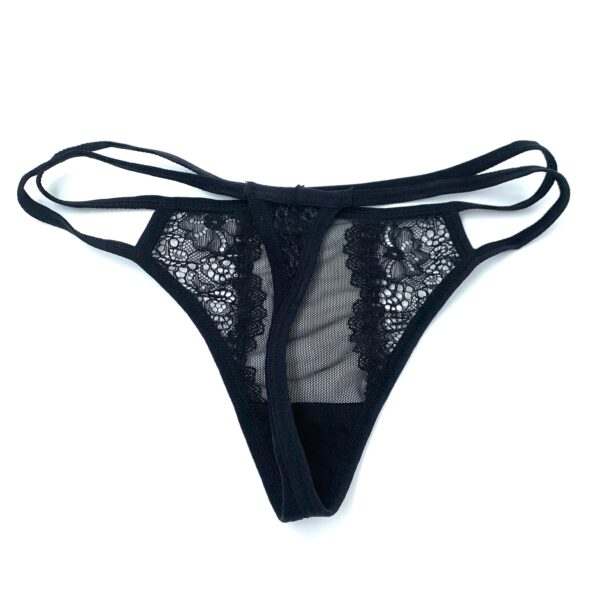 Come Closer Private Thong | Black