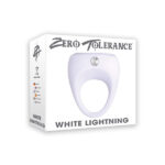 Zero Tolerance White Lighting | Clit Stimulator | Vibrating Cock Ring